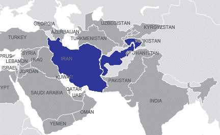 نقشه قدیم ایران